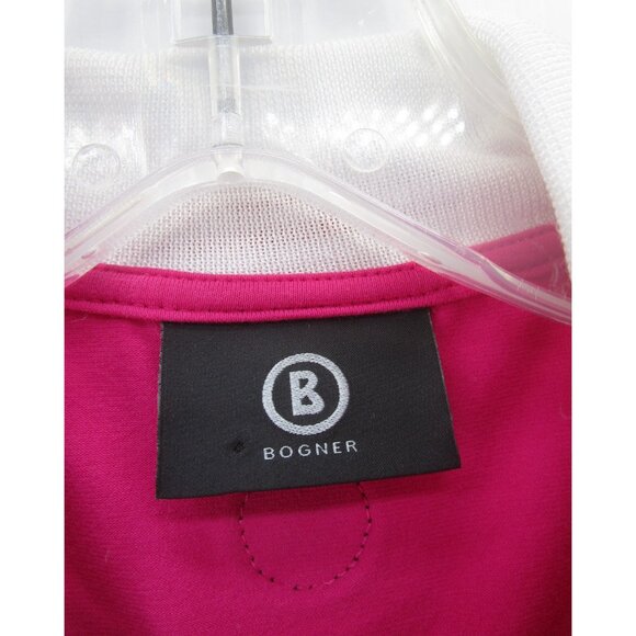 Bogner Polo Shirt Medium Golf Tennis Preppy Pullover Braided Logo * - Picture 11 of 13